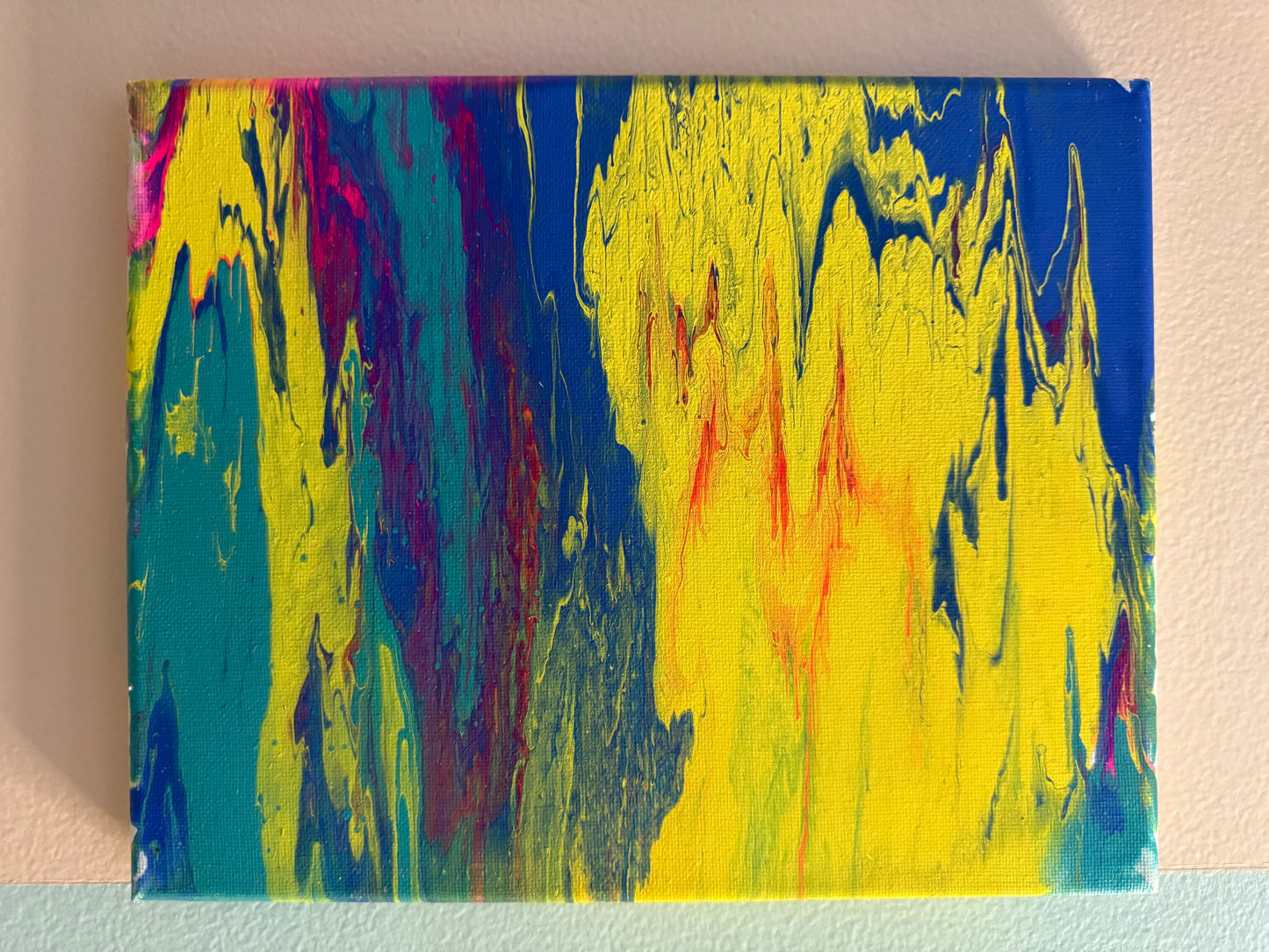 Crayons Fluid Art
