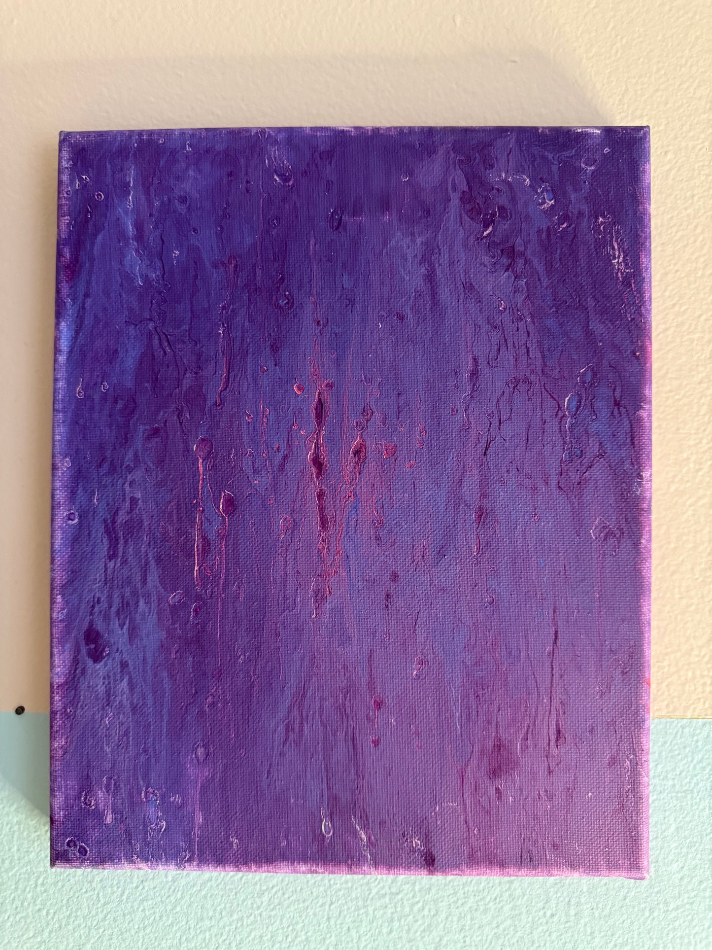 Indigo Fluid Art