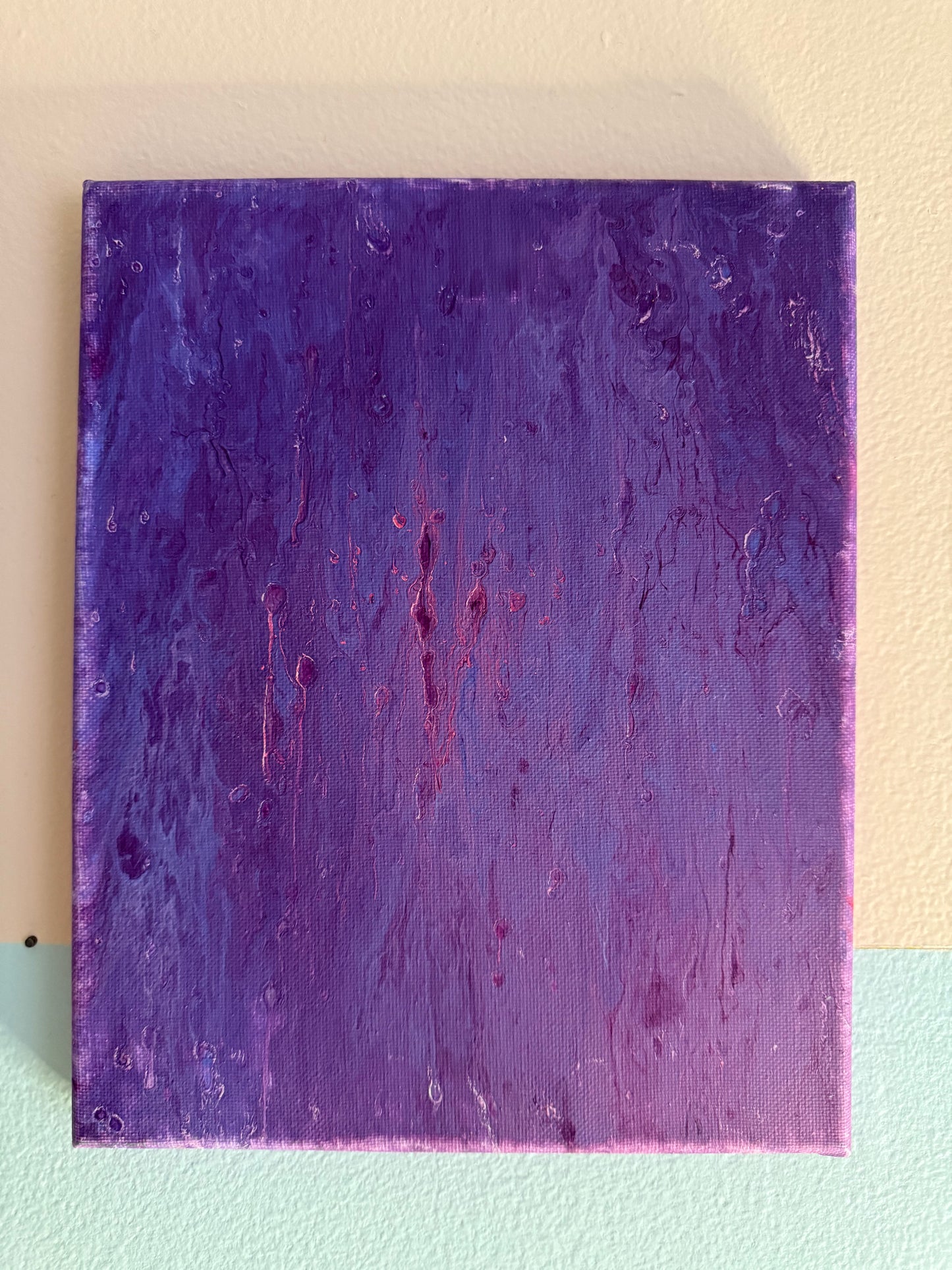 Indigo Fluid Art
